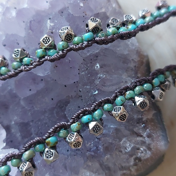 Bohemian Necklace, Turquoise Handcrafted by Rust Belt R… - Picture 13 of 15